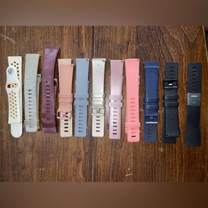 Fitbit Versa Soft Silicone Adjustable Bands, NEW
